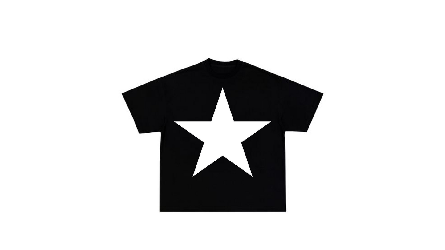 black star T-shirt